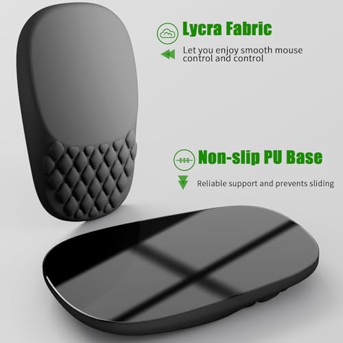 VAGAU Ergonomic Mouse Pad with Wrist Rest, Wrist Rest Pain Relief Mousepad Memory Foam Massage & Non-Slip PU Base for Carp...