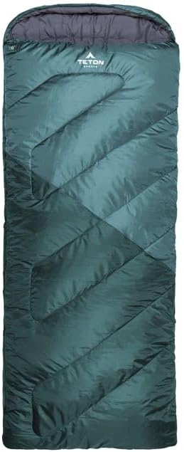 Teton Celsius Regular, 25F, 20F, 0F Degree Sleeping Bags, All Weather Bag for Adults and Kids, Camping Made Easy and Warm,...