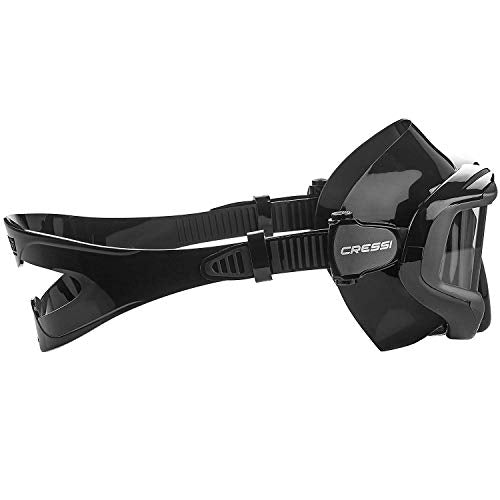 Cressi Perfect View Scuba and Snorkeling Mask in Pure Comfortable Silicone - Liberty Quattro: Designed in Italy