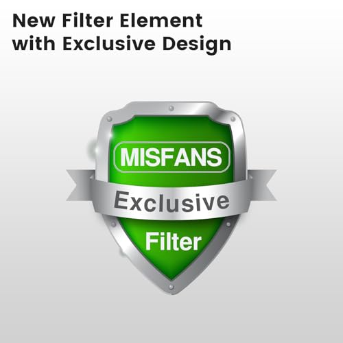 Misfans S003,S005 Exclusive 24 set Cat Fountain Filter Replacement, 24 Pack Filters and 24 Pack Sponges, Only for Item Mod...