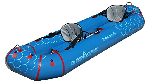 Advanced Elements - Packlite+ Packraft - Single or Tandam Inflatable Kayak - One or Two Person