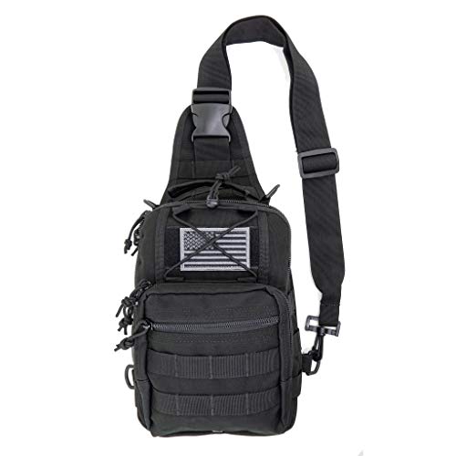 LINE2design First Aid Sling Backpack - EMS Equipment Emergency Medical Supplies Tactical Range Shoulder Molle Bag - Heavy ...