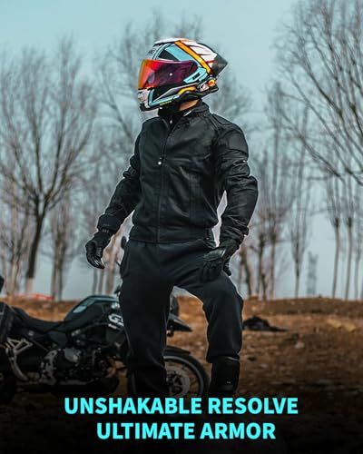 Liovoras Tactical Gloves for Men, Shooting & Motorcycle Gloves with Hard Shell Knuckle Protection & Leather Palm for Airso...