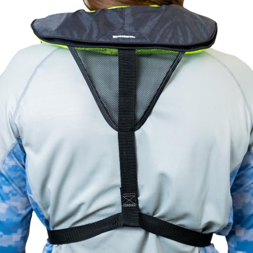 BLUESTORM Cirrus26 Inflatable PFD Life Jackets for Adults | US Coast Guard Approved Automatic Life Vest w/Manual Override ...