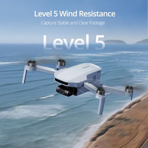 Potensic ATOM 3-Axis Gimbal 4K GPS Drone, Under 249g, 96 Mins Flight, Max 6KM Transmission, Visual Tracking, 4K/30FPS Quic...