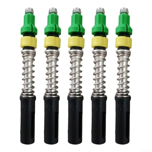 5-Pack Hiking Trekking Pole Internal Lock with Shock Absorbing Spring, Replacement Part for Carbon Fiber Walking Pole, Adj...
