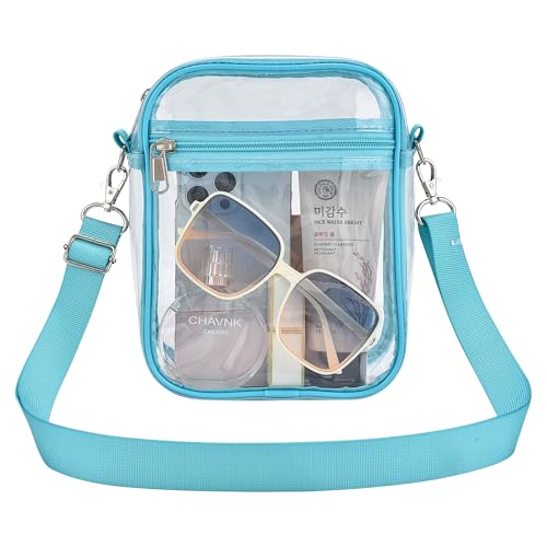 Clear Bag for Stadium Events Small Mini Clear Purse Bag for Stadium Concerts Sports Events Festivals