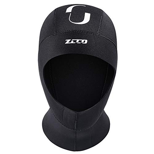 Neoprene Wetsuit Hood Scuba Diving Hood 3MM 5MM for Men Women Youth, Bib Dive Cap Surfing Thermal Hood for Kayaking Snorke...
