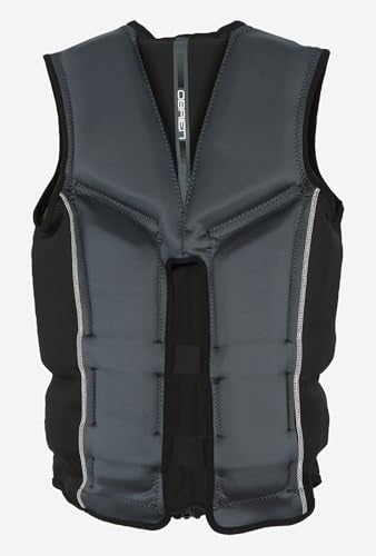 O'Brien Men's Recon US Coast Guard Approved Level 70 Buoyancy for Waterskiing, Wakeboarding, Surfing and Boating, Red, Large