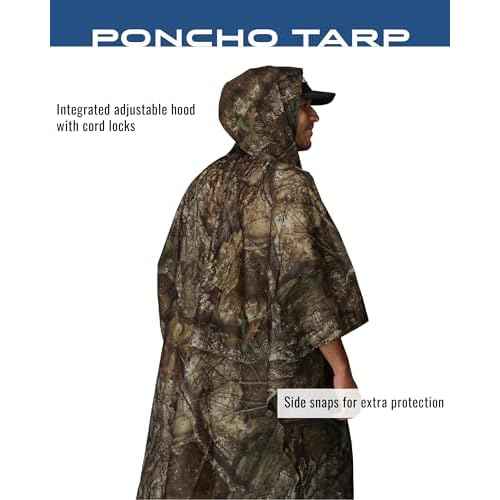 FROGG TOGGS Unisex Waterproof Breathable Poncho Tarp