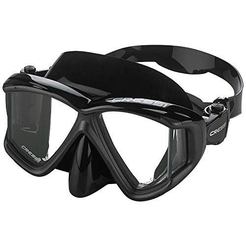 Cressi Perfect View Scuba and Snorkeling Mask in Pure Comfortable Silicone - Liberty Quattro: Designed in Italy