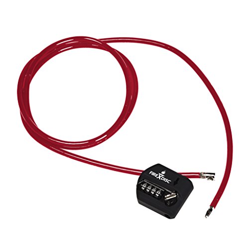 FIREDISC - 6 Foot Security Multi Loop Cable Lock (Limited Edition) - Backyard Plow Disc Cooker | Portable Propane Outdoor ...