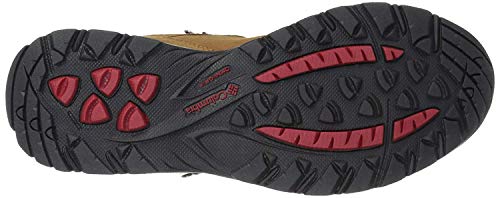 Columbia Women's Newton Ridge Plus Waterproof Amped, Elk/Mountain Red, 9