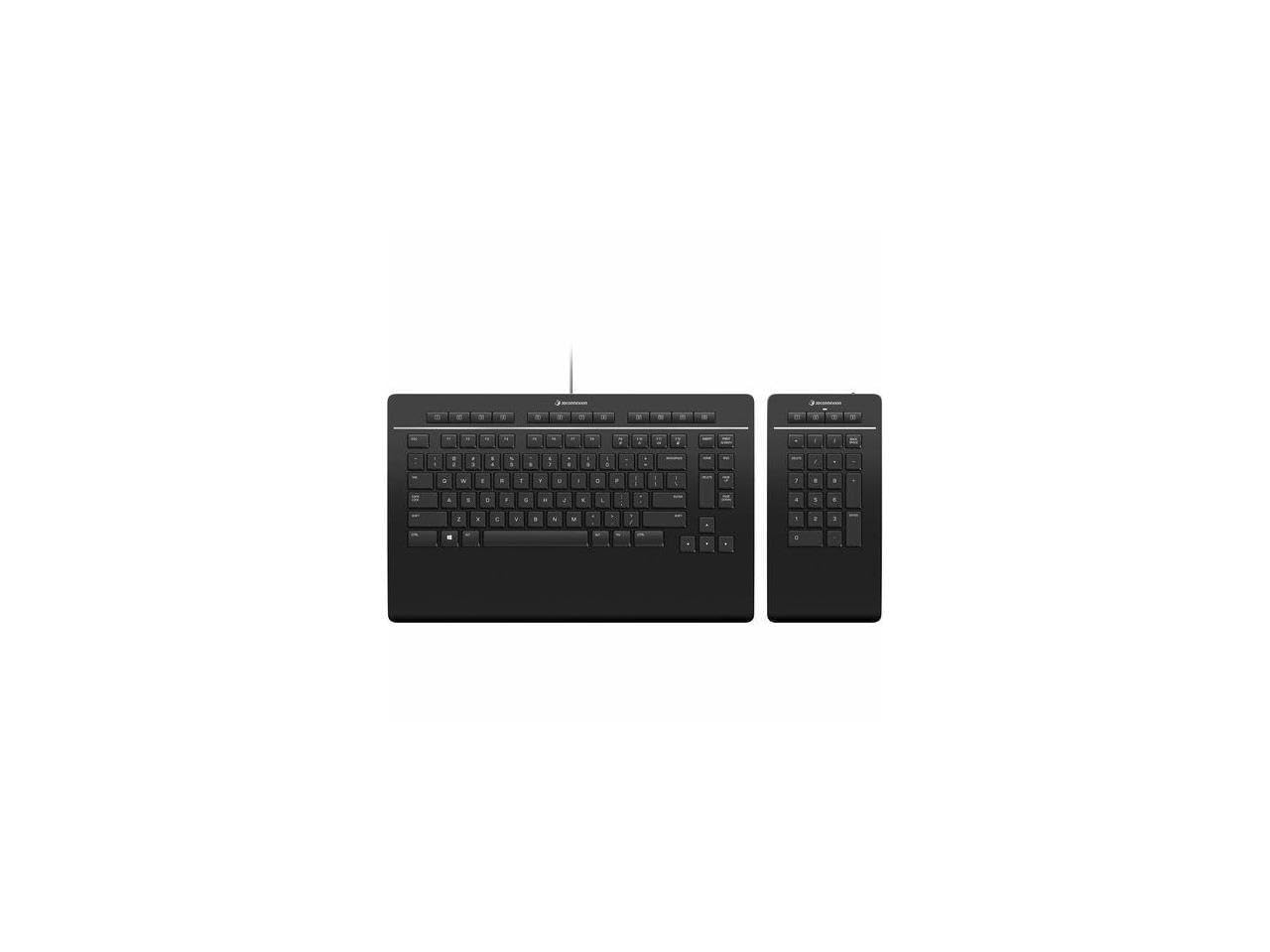 3Dconnexion Keyboard Pro With Numpad, Us (Qwerty)