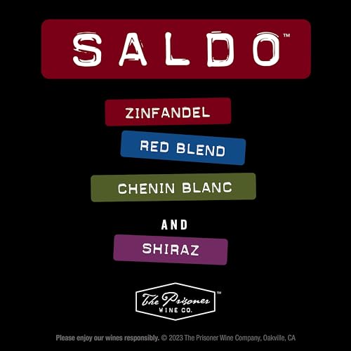 Saldo Zinfandel Red Wine by The Prisoner Wine Company, 750 mL bottle