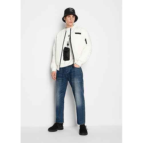 A£üX ARMANI EXCHANGE Men's Limited Edition We Beat as One Capsule French Terry Pullover Sweatshirt