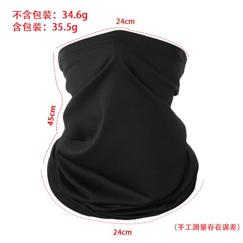 Neck Gaiter Ice Silk Cycling Mask Summer Neck Sunscreen Scarf Hiking Headscarf for Men Women Outdoor Sports Riding