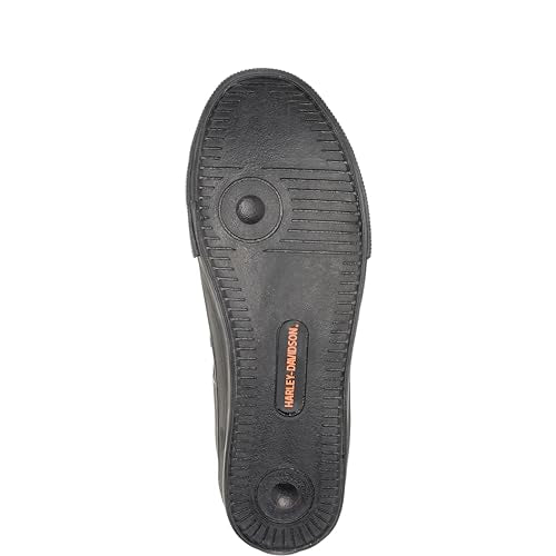 Harley-Davidson Men's Baxter Leather Motorcycle Casual Sneaker