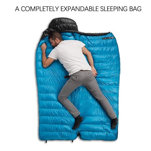 Naturehike 초경량 다운 추운 날씨용 침낭, 650FP 컴팩트 침낭 3-4계절용, 성인 및 어린이, 배낭여행, 캠핑, 하이킹, 여행용 압축 가방 포함