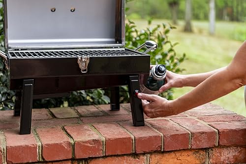 Charbroil 1-Burner Portable Gas Grill, Stainless Steel - 465640214