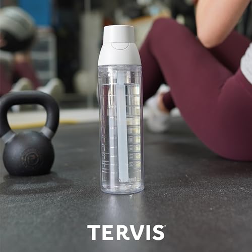 Tervis Venture Lite Clear & Colorful Lidded Made in USA Double Walled Insulated Tumbler Travel Cup Keeps Drinks Cold & Ho...