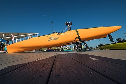 RAILBLAZA Genuine C-Tug Kayak Cart Dolly - Puncture-Free Wheels Canoe Cart Trailer with 260 lb Load Capacity - Portable & ...