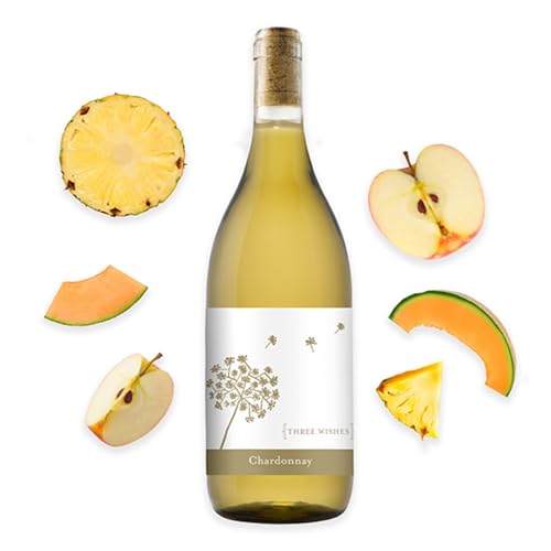 Three Wishes Chardonnay, White Wine, 750 mL Bottle