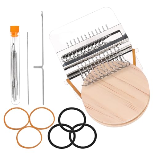 Mini Portable Patch Darning Kit, Knitting Kit for Beginners, Patchwork Weaving Tool Set for Quickly Sewing Repair, Sewing ...