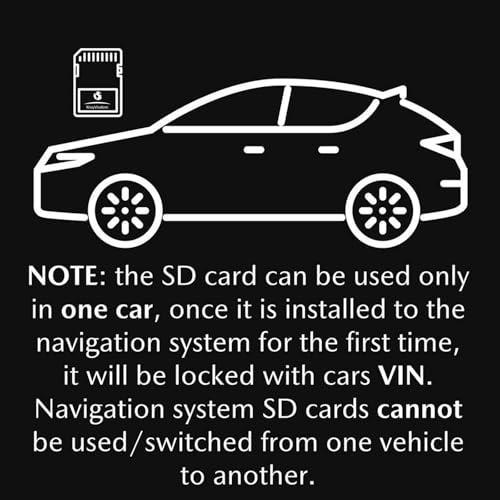 Updated Navigation SD Card | GPS Map Card Compatible with CX 5(2024-2025), CX 30/3(2024), CX 90(2023-2025) | USA/CAN/MEX Maps