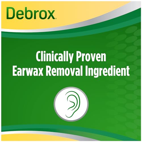 Debrox Ear Wax Removal Kit, Bulb Syringe & 0.5 Fl Oz Ear Wax Removal Drops with Carbamide Peroxide - Remove Earwax Which C...