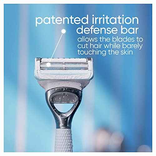 Gillette Venus for Pubic Hair and Skin, Bikini Razors for Women, Women's Razor Handle + 4 Blade Refills