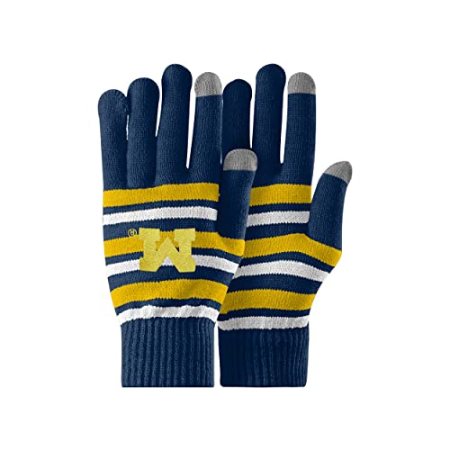 foco NCAA College Team Logo Stretch Gloves