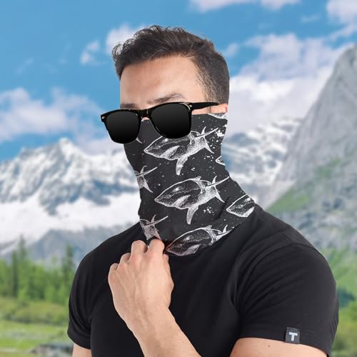Leopard Print Neck Gaiter Windproof Dust Windproof Sun Protection Scarf Stylish Multifunctional Balaclava