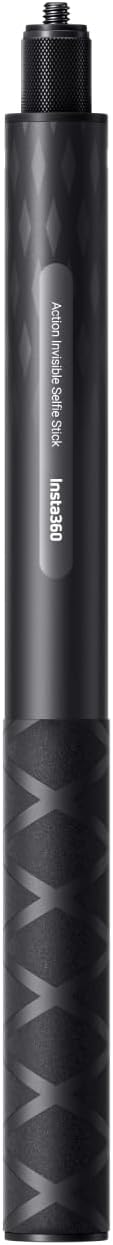 Insta360 Action Invisible Selfie Stick, 1-Meter Carbon Fiber Invisible Pole, Compatible with Insta360 Ace, Ace Pro, Ace Pr...