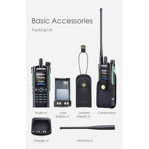 BAOFENG 2025 New 10W Handheld Radio UV-32 Multi Band Walkie Talkie with GPS Wireless Copy Frequency Type-C UV32 Two Way Radio