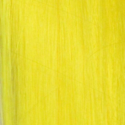 Clip In Colorful Long Hair Extension Hair Highlights Hair Streaks (Yellow 2 Pcs)