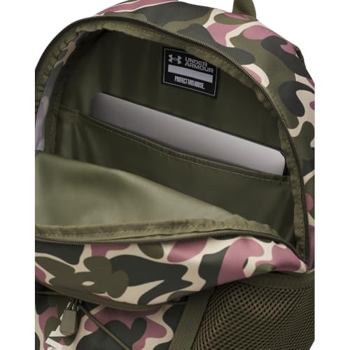 Under Armour Unisex Hustle Sport 6.0 Backpack, (390) Marine OD Green/Marine OD Green/Summit White, One Size Fits Most