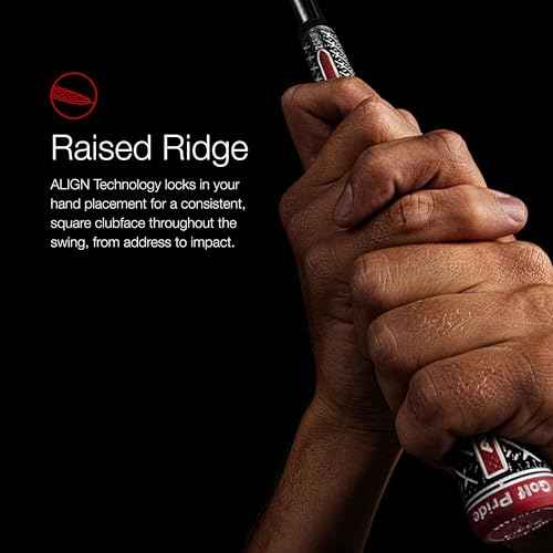 Golf Pride ZGrip Cord ALIGN Golf Grip - Firm, Textured Club Grip - Replacement Kit - Premium Supplies