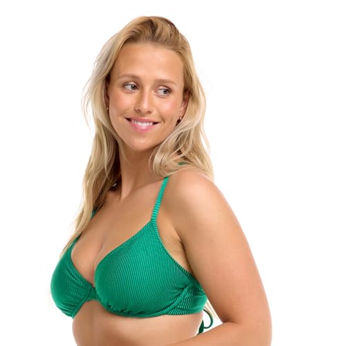 Smoothies Solo D-F Cup Bikini Top - Canary