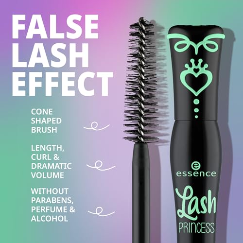 essence Lash Princess Mascara Holiday Gift Set | 4 Vegan & Cruelty-Free Mascaras | False Lash Effect, Waterproof, Primer, ...
