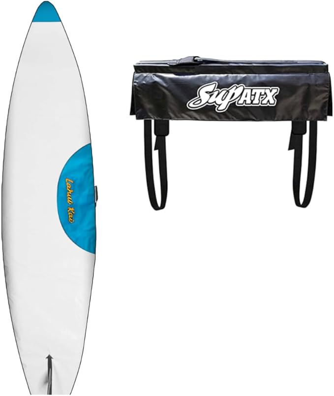12' and 14' Lahui Kai Stand Up Paddle Board SUP Touring Race Bag, Cover, Carrying Case, Storage – Extra Thick Padding, Sho...
