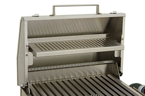 Solaire SOL-IR17BWR Portable Infrared Propane Gas Grill with Warming Rack, Stainless Steel, with Carrying Bag