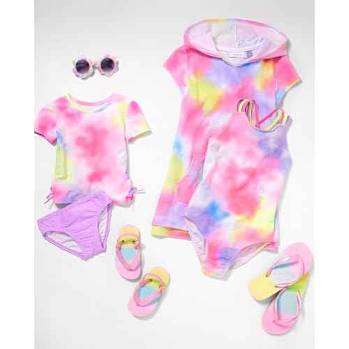 The Children's Place girls Hooded Swim Coverups