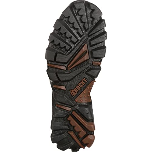 ROCKY Men's Camouflage Waterproof Side-zip Snake Boots
