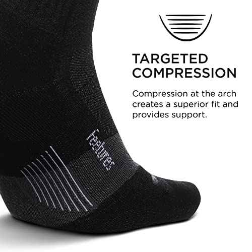 Feetures Merino 10 Max Cushion Crew Sock - Wool Socks for Women & Men