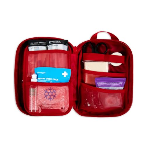 MY MEDIC MyFAK Standard Ifak First Aid Kit - 132 Life Saving Trauma and Medical Items - HSA FSA Survival Kit for Camping o...