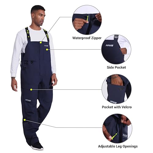 Men’s 3L-Gore Pro-Tex Waterproof Fishing Jacket & Bib Pants Set – Waders & Foul Weather Gear