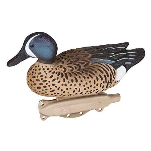 Flambeau Outdoors 8016SUV Storm Front 2 Blue-Winged Teal Decoys, Classic Floaters- 6-Pack