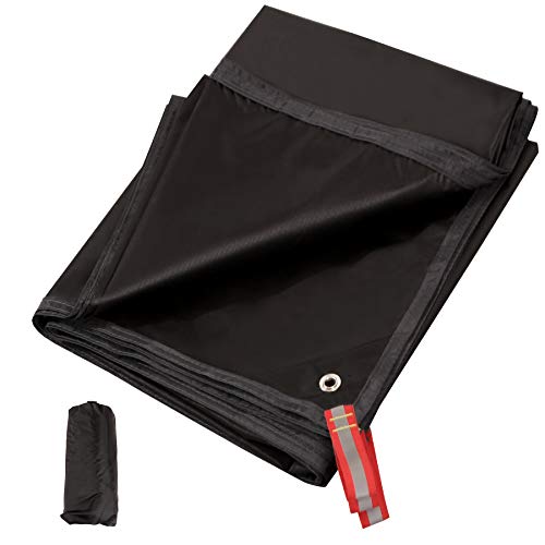 REDCAMP Ultralight Tent Footprint, PU 2000 Waterproof Camping Tent Tarp with Drawstring Carrying Bag for Ground Camping Hi...