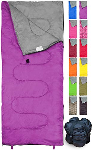 REVALCAMP Sleeping Bag Indoor & Outdoor Use. Great for Kids, Boys, Girls, Teens & Adults. Ultralight and Compact Bags are ...